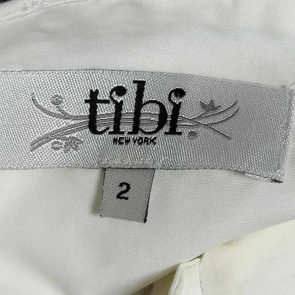 Tibi Southern Belle Dress Mini  White Size 2 Lace Embroidered Coquette Bridal  - Picture 10 of 14